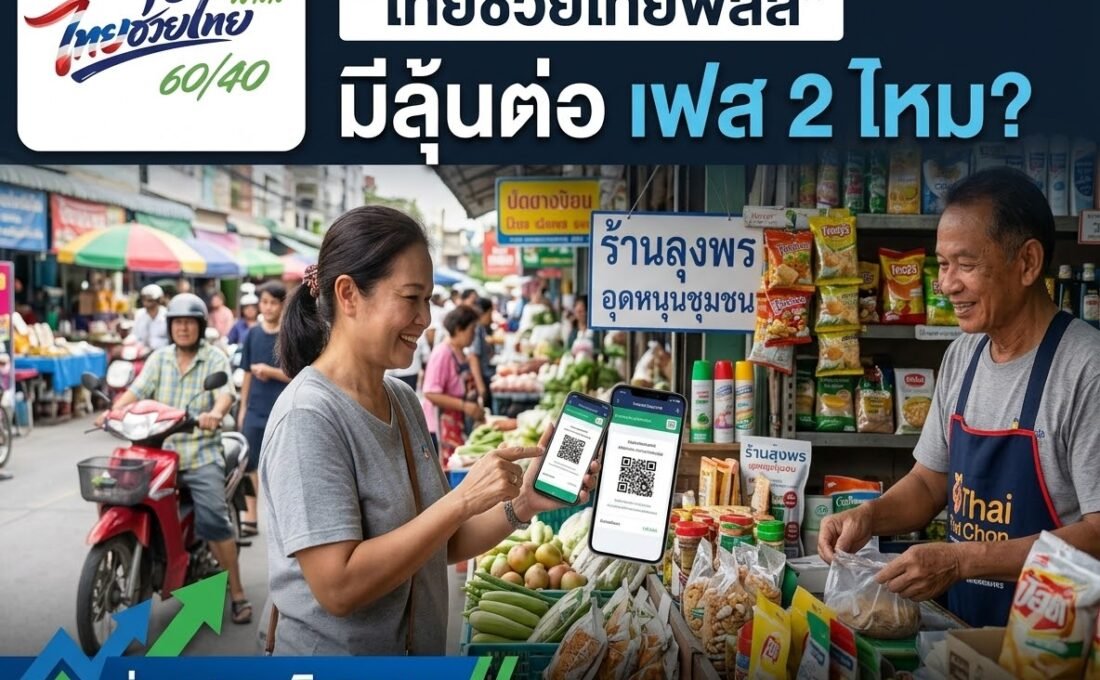 ไทยช่วยไทย พลัส เฟส 2 มีไหม