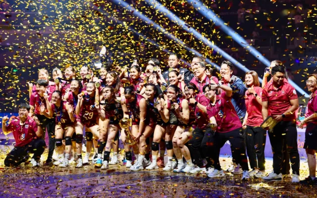 วอลเลย์บอลหญิงไทยคว้าแช้มป์